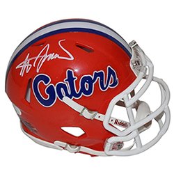 Steve Spurrier Autographed Signed Florida Gators Orange Riddell Speed Mini Helmet - JSA Authentic
