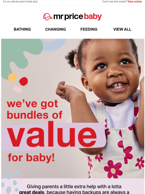 MRP So many amazing Mr Price Baby offers💸😍 Milled