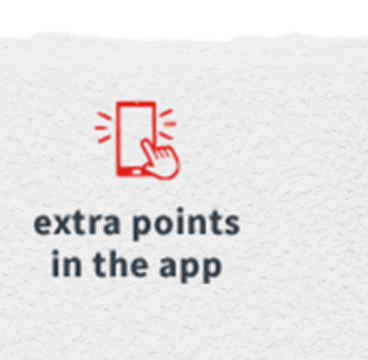 extra points in the app