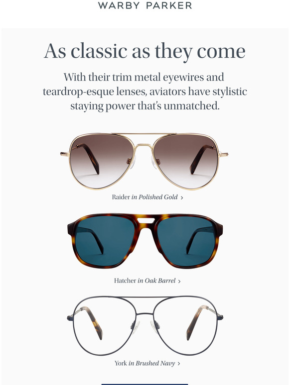 Warby Parker A silhouette to remember Milled