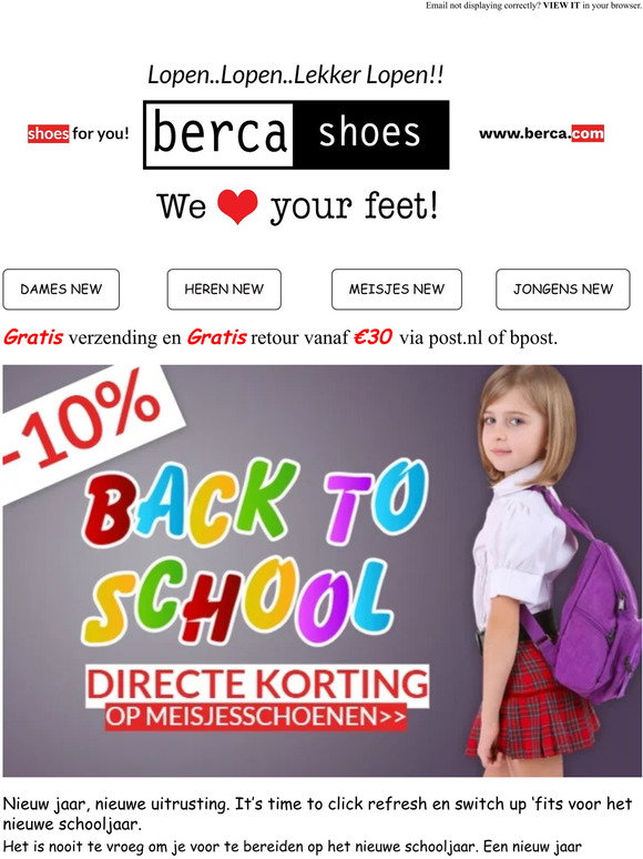 Berca.com: Grandioze solden met extra10% bovenop de solden prijs de eerste  4 dagen!! Van 2/01 tot 5/01/2020 | Milled
