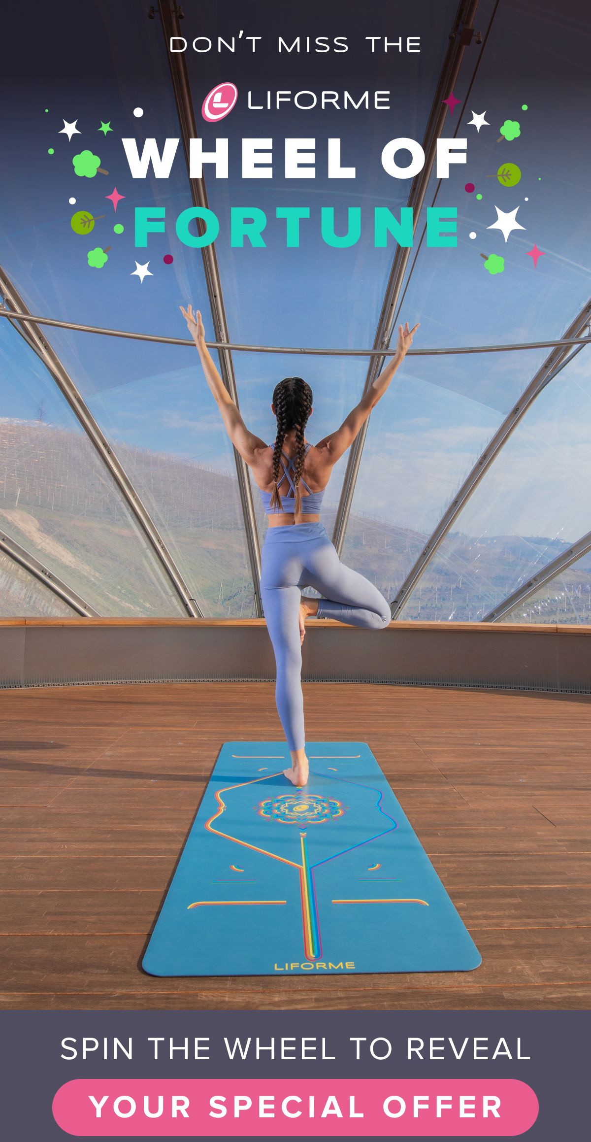 Liforme Have you played the Liforme Wheel of Fortune yet? 🤩 Milled