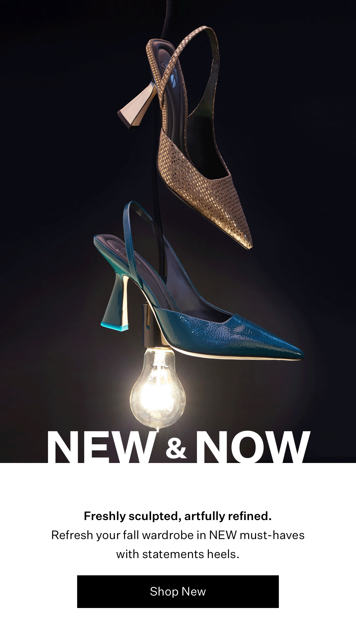 Franco Sarto So much new! Fall essentials with artfully sculpted heels