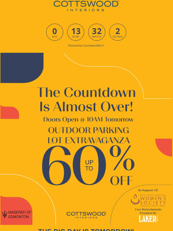 [50% OFF] One-Day Only Tomorrow!