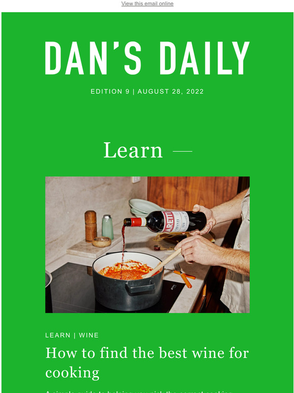 Dan Murphys Your guide to cooking with wine Milled