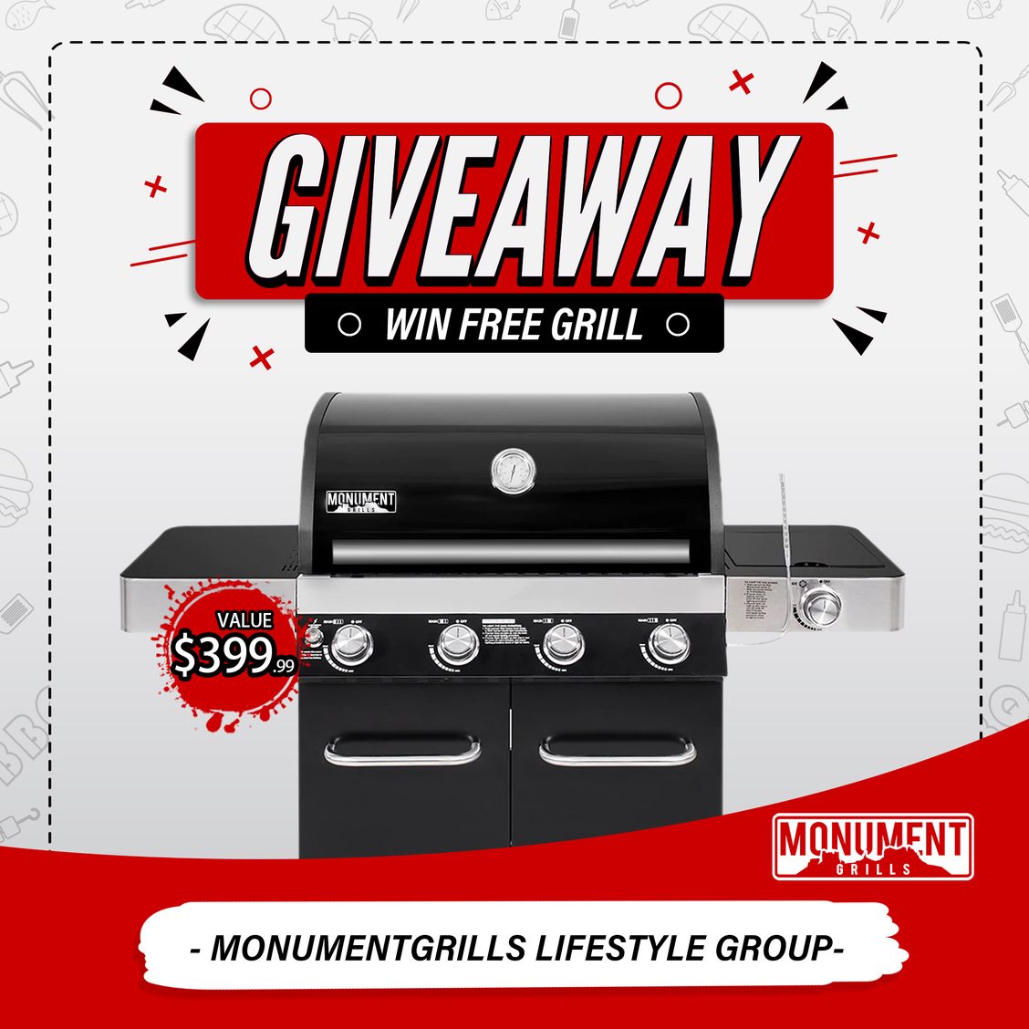 Monumentgrills Lifestyle Giveaway