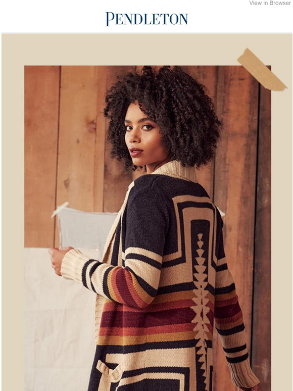 Pendleton Woolen Mills An iconic Pendleton pattern Milled