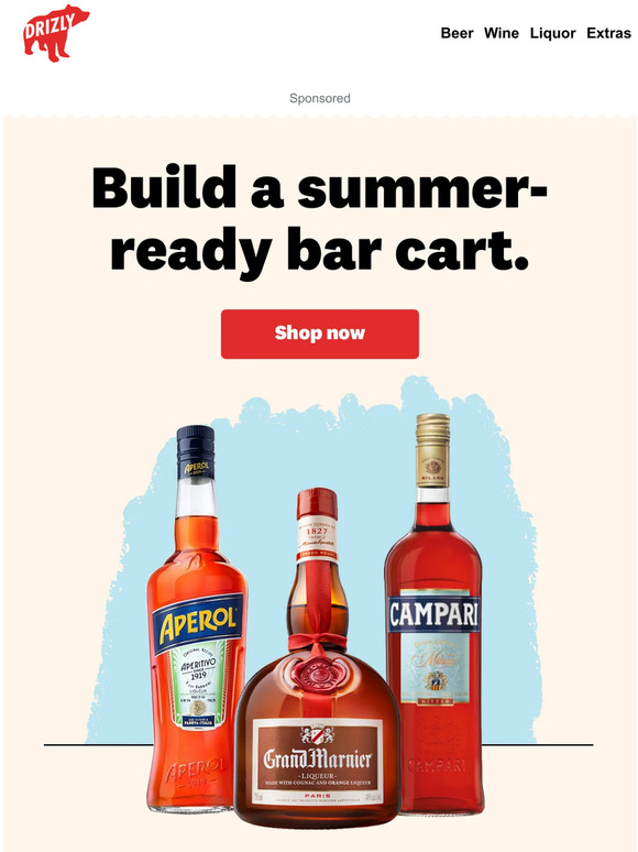 Drizly Building a bar requires staples. Milled