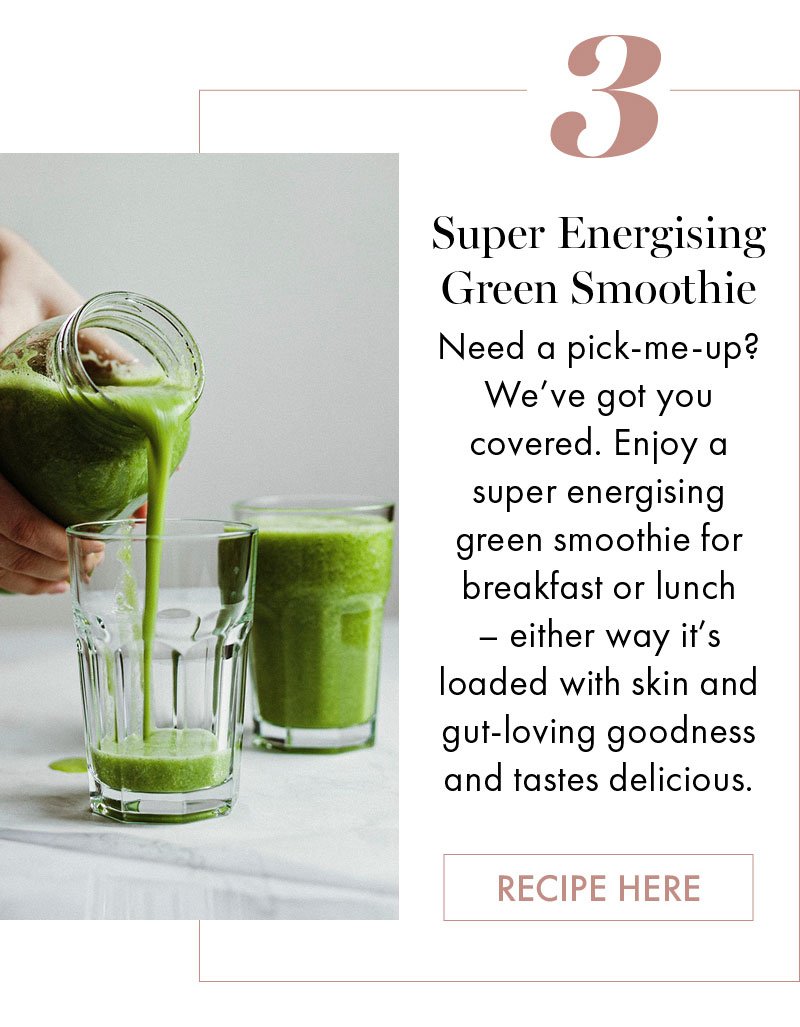 3 Super Energising Green Smoothie 