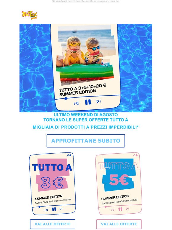 Tutto A 3⭐5⭐10⭐20⭐Euro ULTIMO WEEKEND