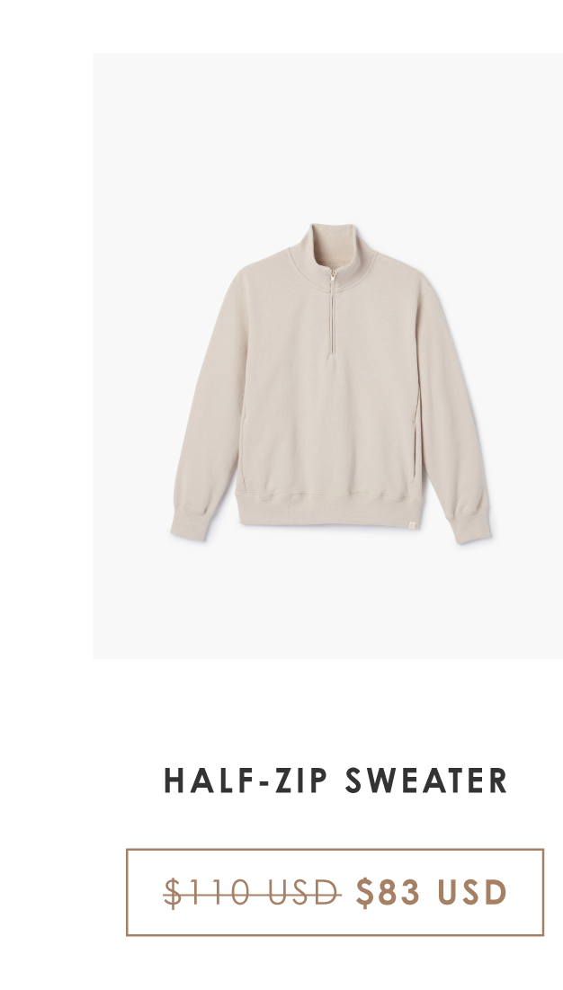 Half-zip Sweater