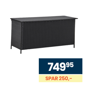 Salerno hyndeboks med gaspumpe 260 l