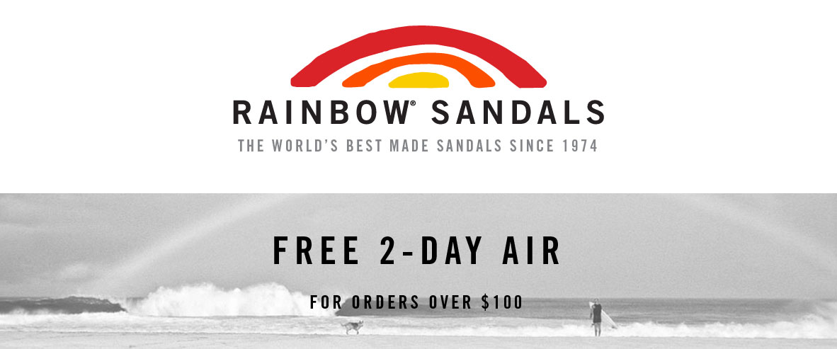 Rainbow sandals cheap cyber monday