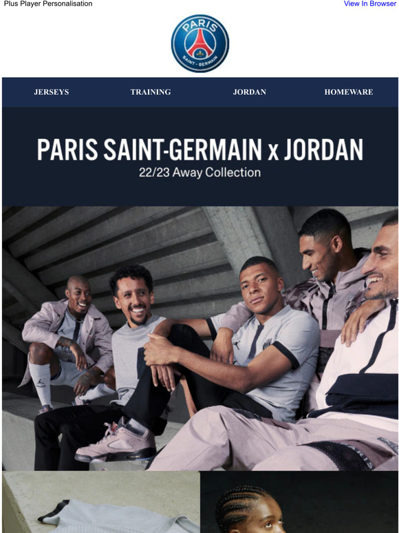Paris SaintGermain Store 22/23 Away Kit Available Here Milled
