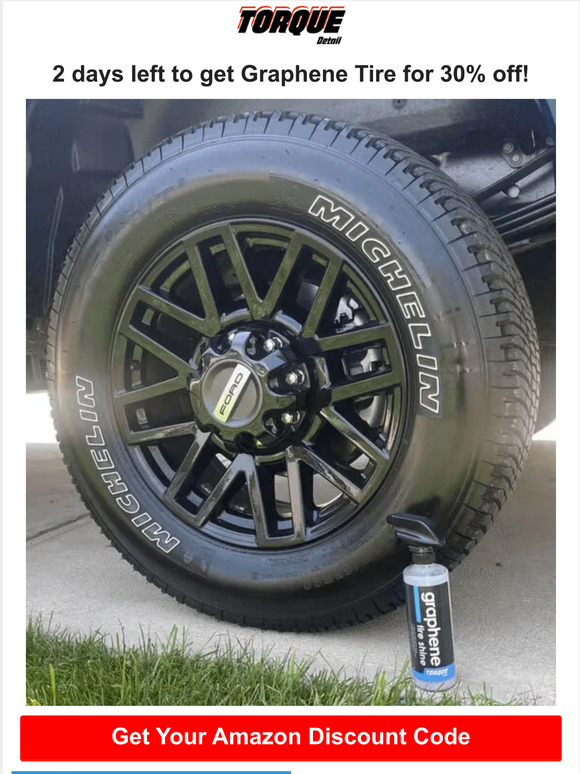 Torque Detail The Longest Lasting Tire Shine on the Market Milled