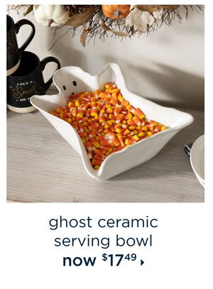 Ghost Ceramic Serving Bowl