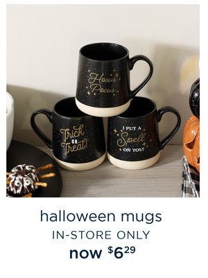 Halloween Mugs