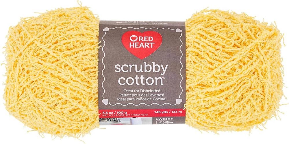 Red Heart Scrubby Cotton Yarn