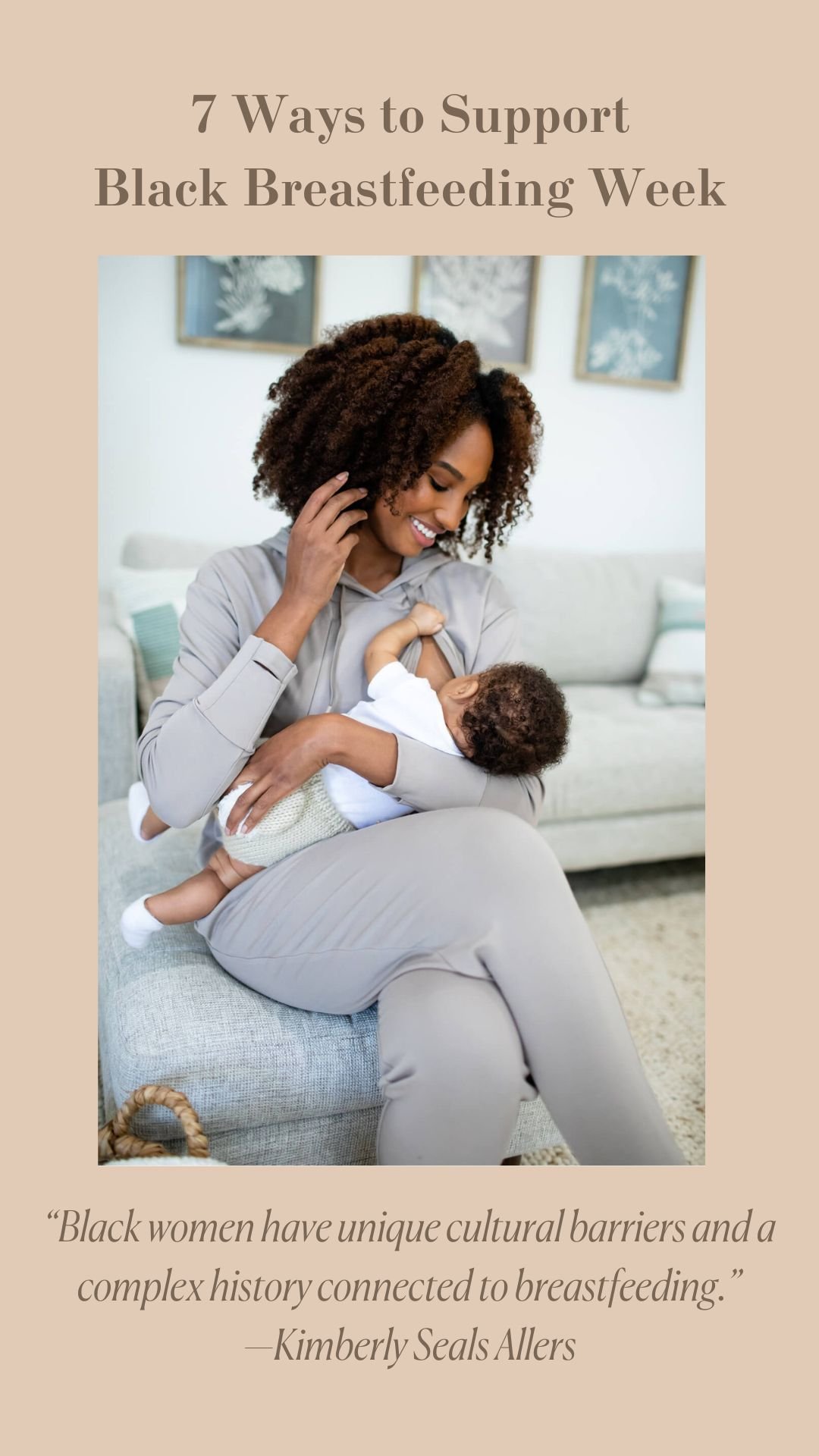 7 Ways to Support Black Breastfeeding Week