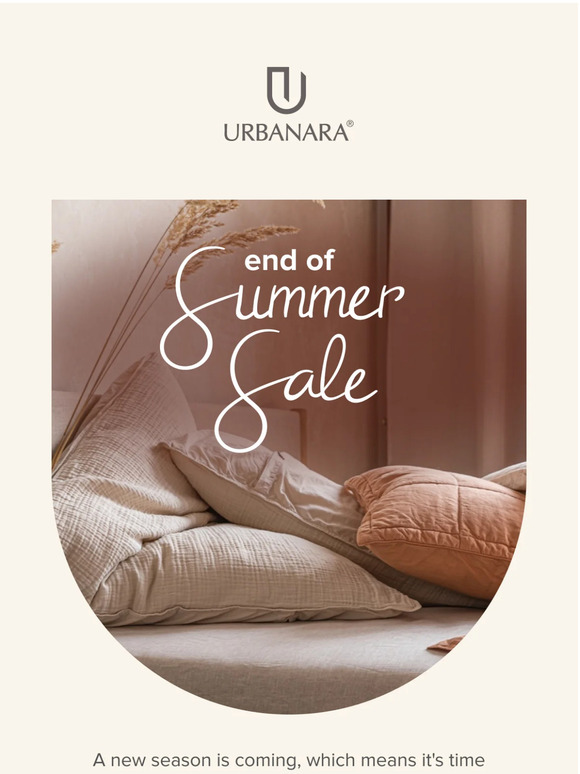 Celebrate the End of Summer with Urbanara