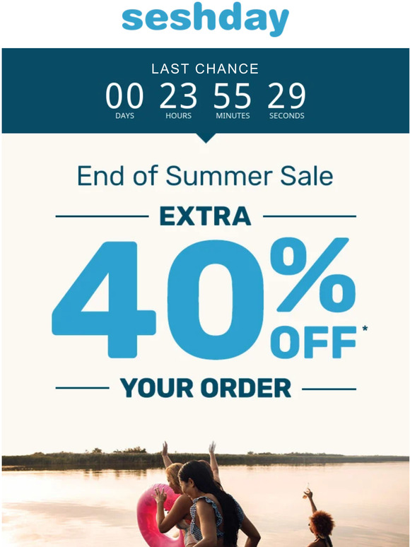 🚨 Your Extra 40% Off is Ending 🚨