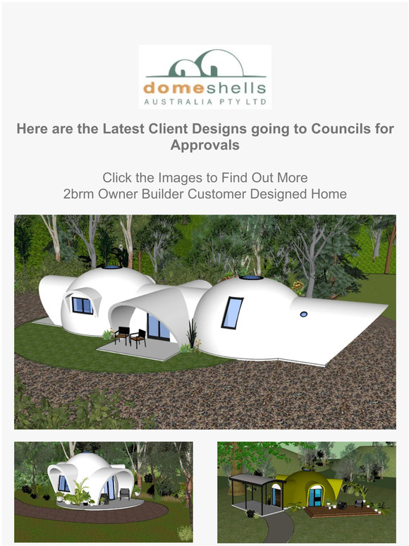 3D Dome Home Designs, Online Dome Building Workshop & News