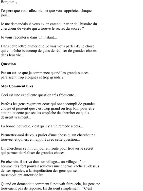 —, Comment un homme a soulevé une Vache...