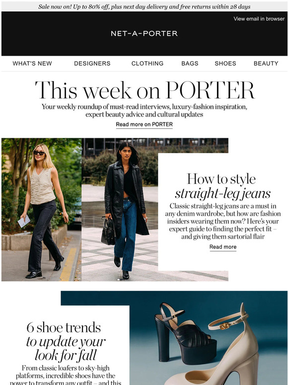 Net-A-Porter: How to wear the most-wanted jeans right now | Milled