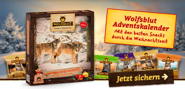 Wolfsblut Adventskalender 2025 Für Hunde - 24 Tage Leckerlis