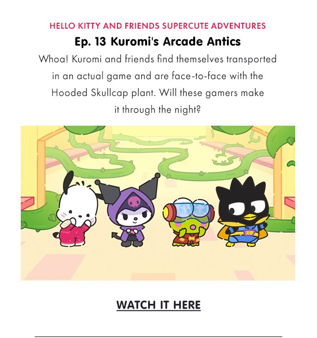 Hello Kitty and Friends Supercute Adventures Ep. 13 Kuromi's Arcade Antics