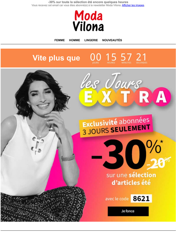 ⏰ A 00h il sera trop tard