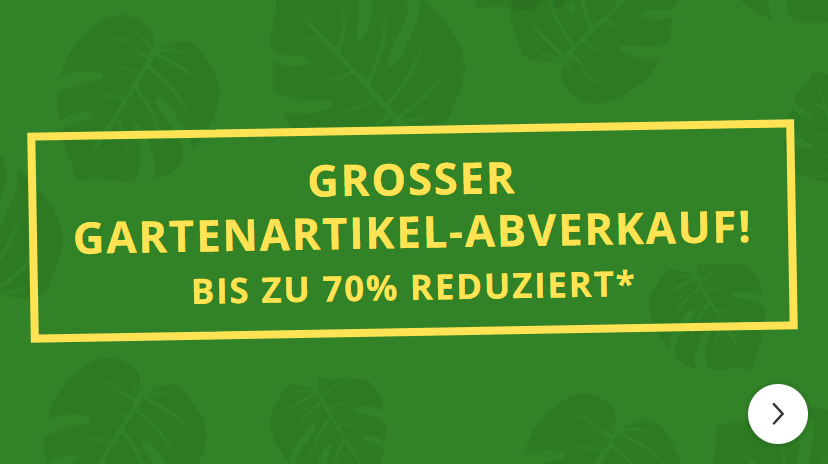 Garten-Abverkauf