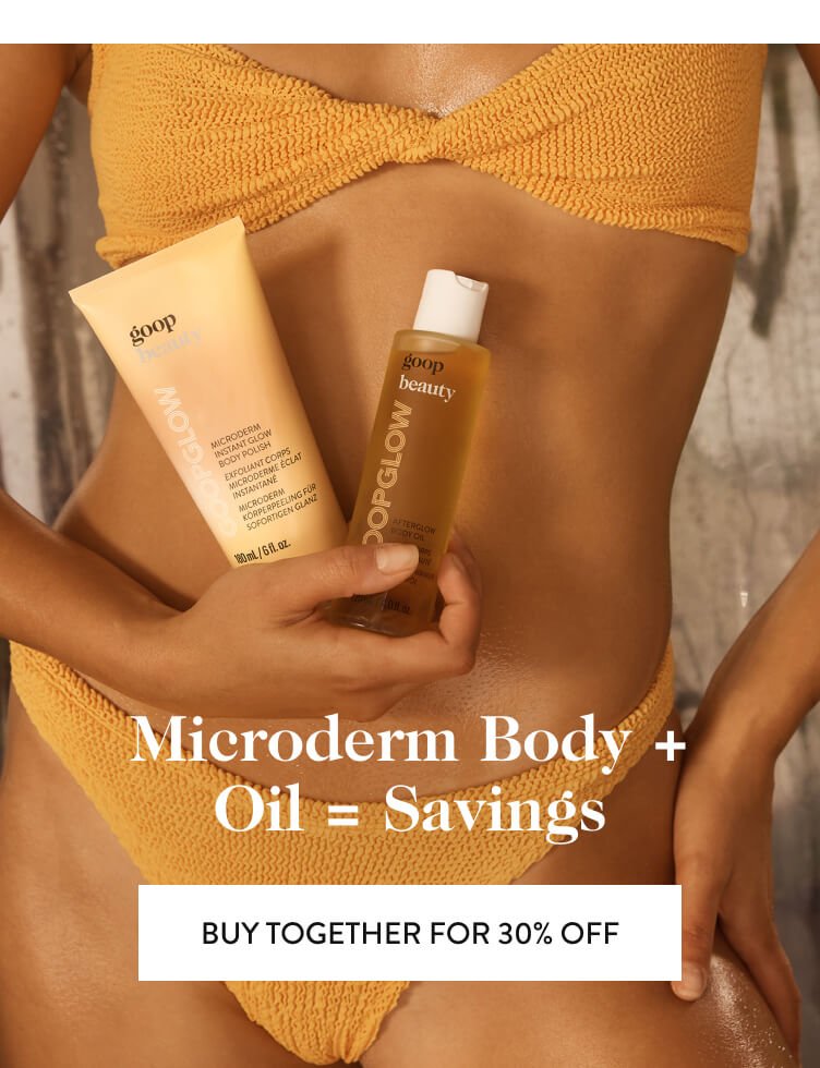 Microderm Body + Oil=Savings = Buy together for 30% off
