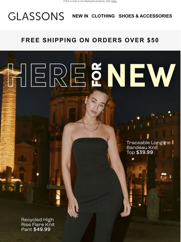 Glassons: Here For New | Milled