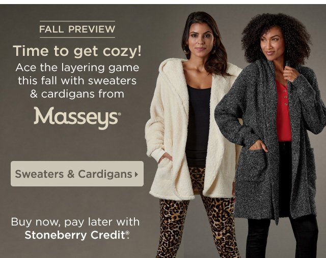 Shop Sweaters & Cardigans From Masseys