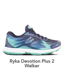Womens Ryka Devotion Plus 2 Walker Medieval Blue/Teal