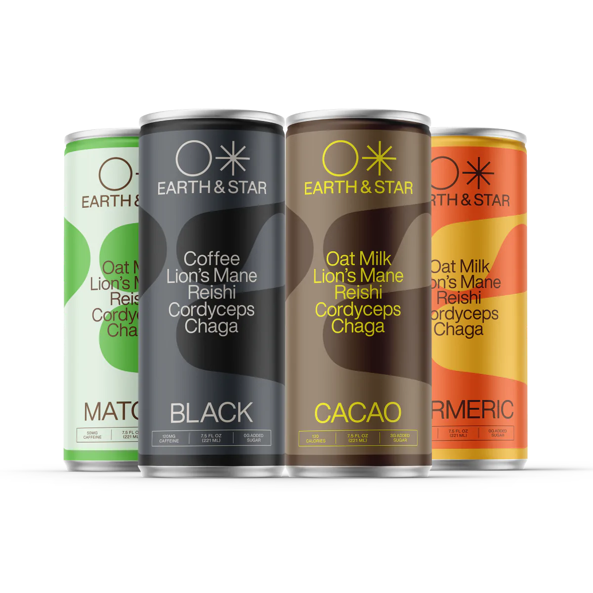 Latte Variety Pack with adaptogens + functional mushroom extracts