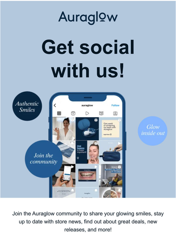 Join the Auraglow community