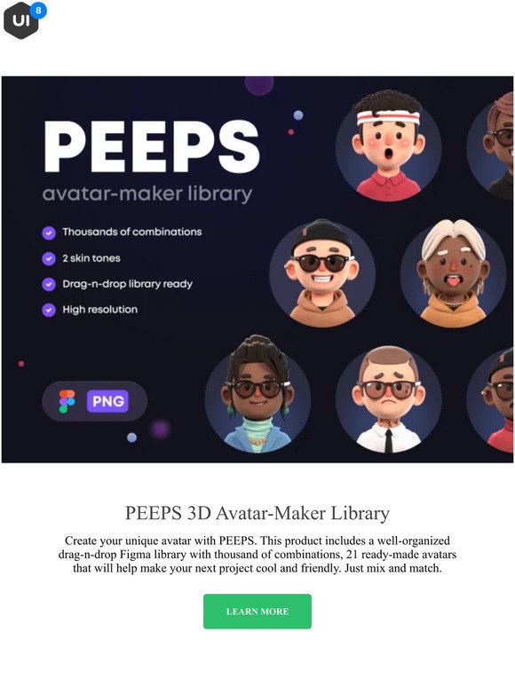 PEEPS 3D Avatar-Maker Library