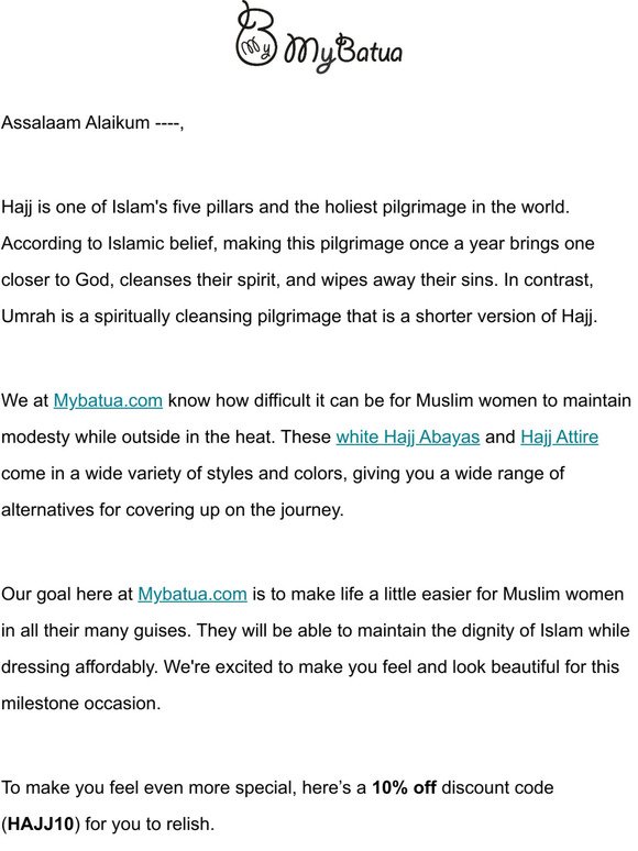 Maintain Your Modesty With White Hajj Abayas