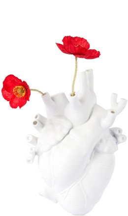Seletti - White Love In Bloom Vase
