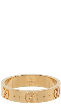 Gucci - Gold Thin Icon Ring