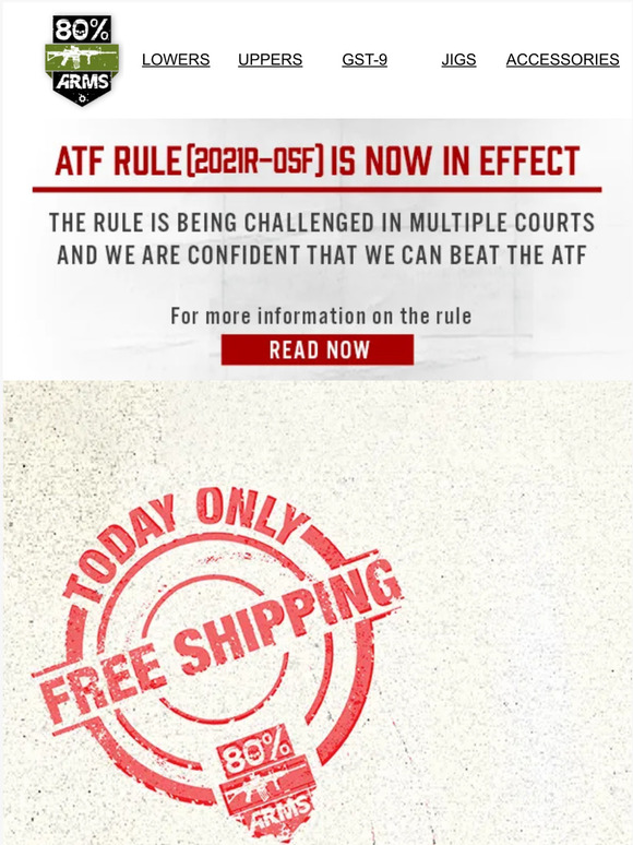 Today Only | FREE SHIPPING! 📦