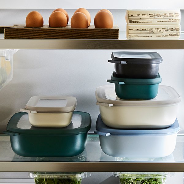 Microwaveable Nested Storage Boxes