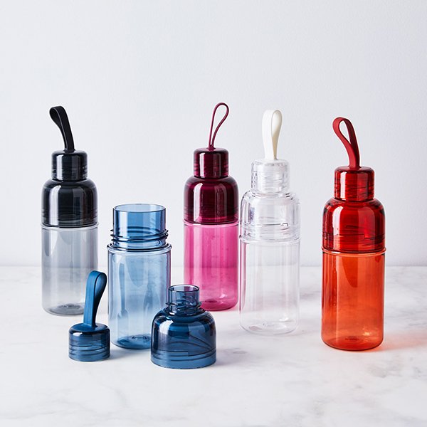 Lightweight Water Bottle With Silicone Strap