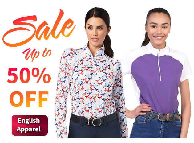 English apparel sale