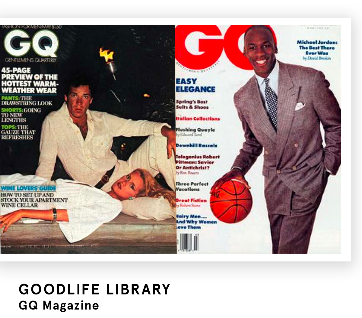 GQ Magazine August 1986 Ron Darling