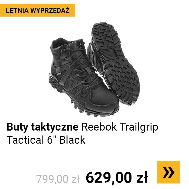 Buty taktyczne Reebok Trailgrip Tactical 6" Black