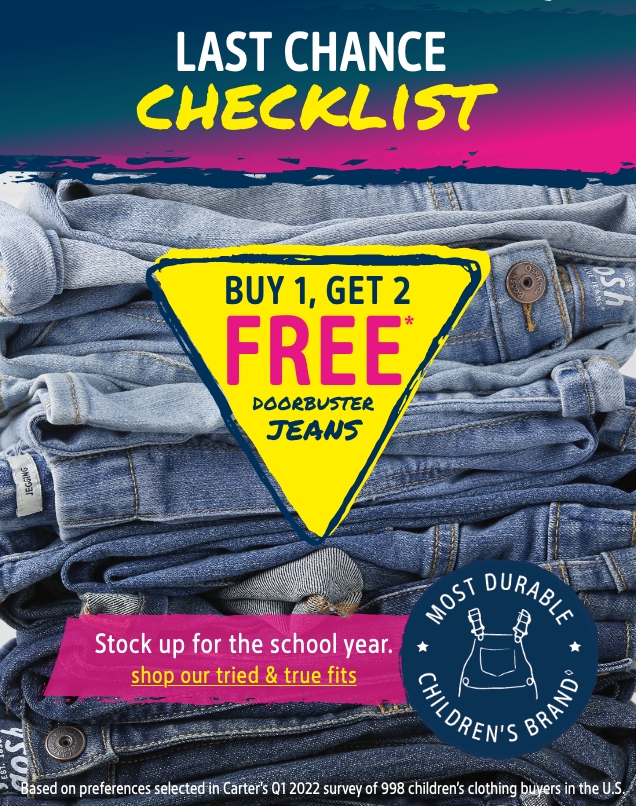 jeans buy 1 get 2 free