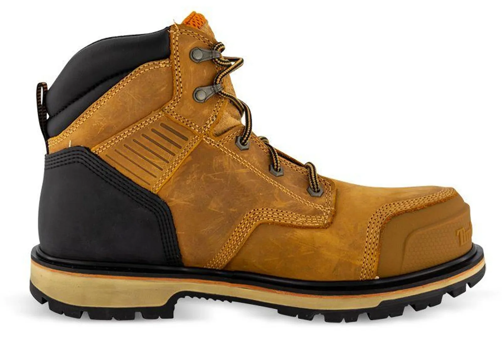 Image of Timberland Mens Pro Ballast 6 Inch Steel Toe Leather Work Boots